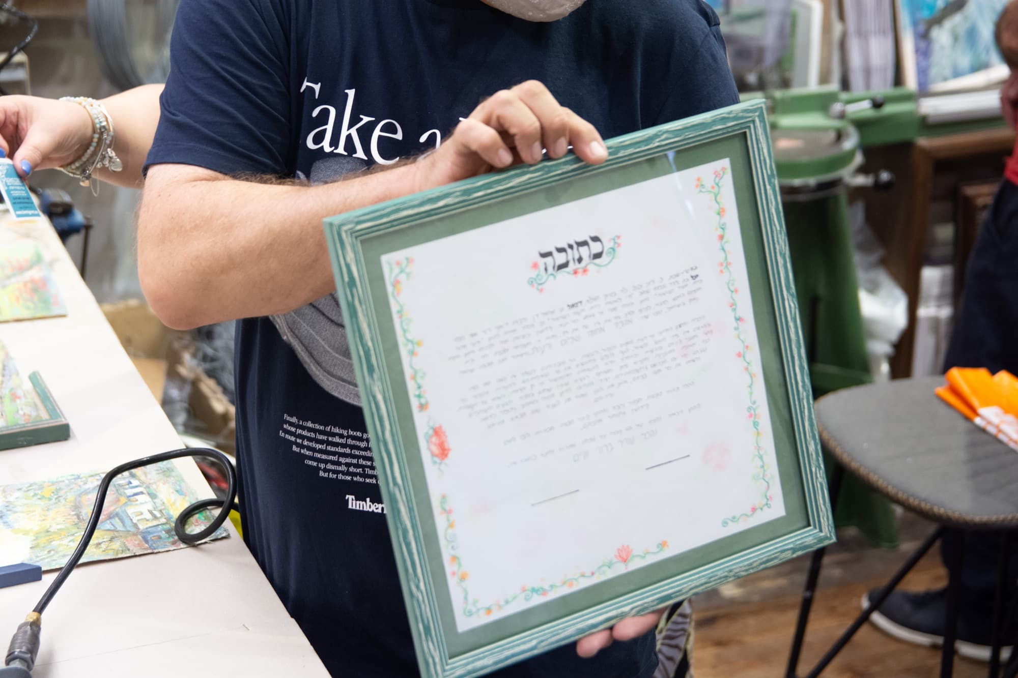 מסגרות בסטודיו במסגרת